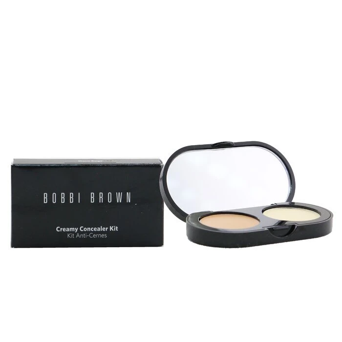 Bobbi Brown New Creamy Concealer Kit - Warm Beige Creamy Concealer + Pale Yellow Sheer Finish Pressed Powder 3.1g 2 Bobbi Brown New Creamy Concealer Kit - Warm Beige Creamy Concealer + Pale Yellow Sheer Finish Pressed Powder 3.1g - Image 2