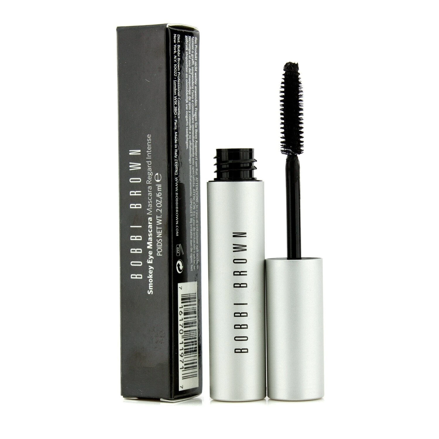 Bobbi Brown Smokey Eye Mascara - # 01 Black 6ml/0.2oz 1 Bobbi Brown Smokey Eye Mascara - # 01 Black 6ml/0.2oz