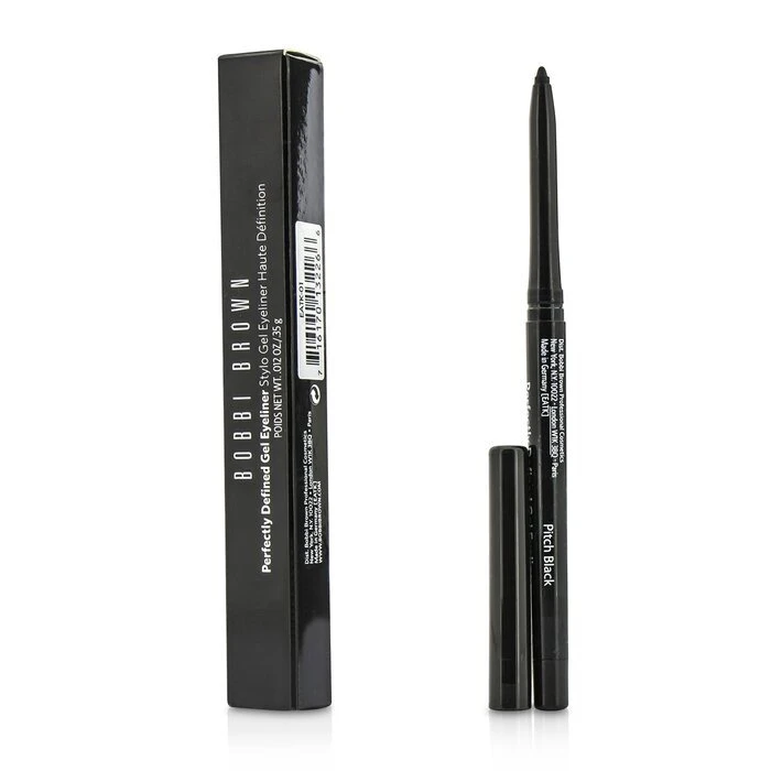 Bobbi Brown Perfectly Defined Gel Eyeliner - #01 Pitch Black 0.35g 2 Bobbi Brown Perfectly Defined Gel Eyeliner - #01 Pitch Black 0.35g - Image 2