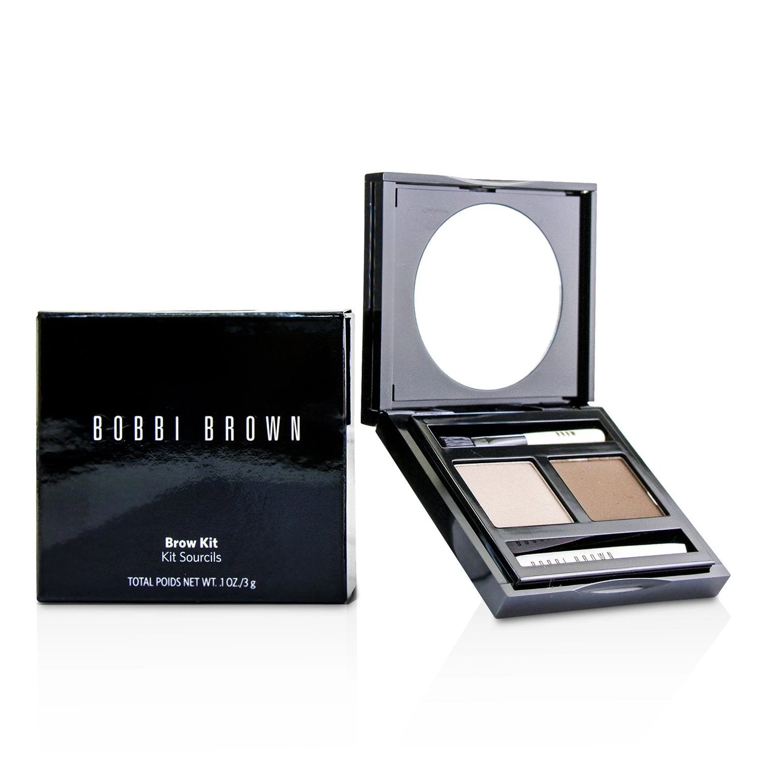 Bobbi Brown Brow Kit - # 3 Dark (Saddle/Mahogany) 3g/0.1oz 5 Bobbi Brown Brow Kit - # 3 Dark (Saddle/Mahogany) 3g/0.1oz - Image 5