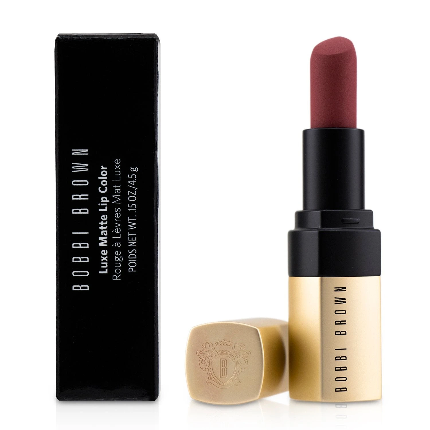 Bobbi Brown Luxe Matte Lip Color - # Rebel Rose 4.5g/0.15oz 3 Bobbi Brown Luxe Matte Lip Color - # Rebel Rose 4.5g/0.15oz - Image 3