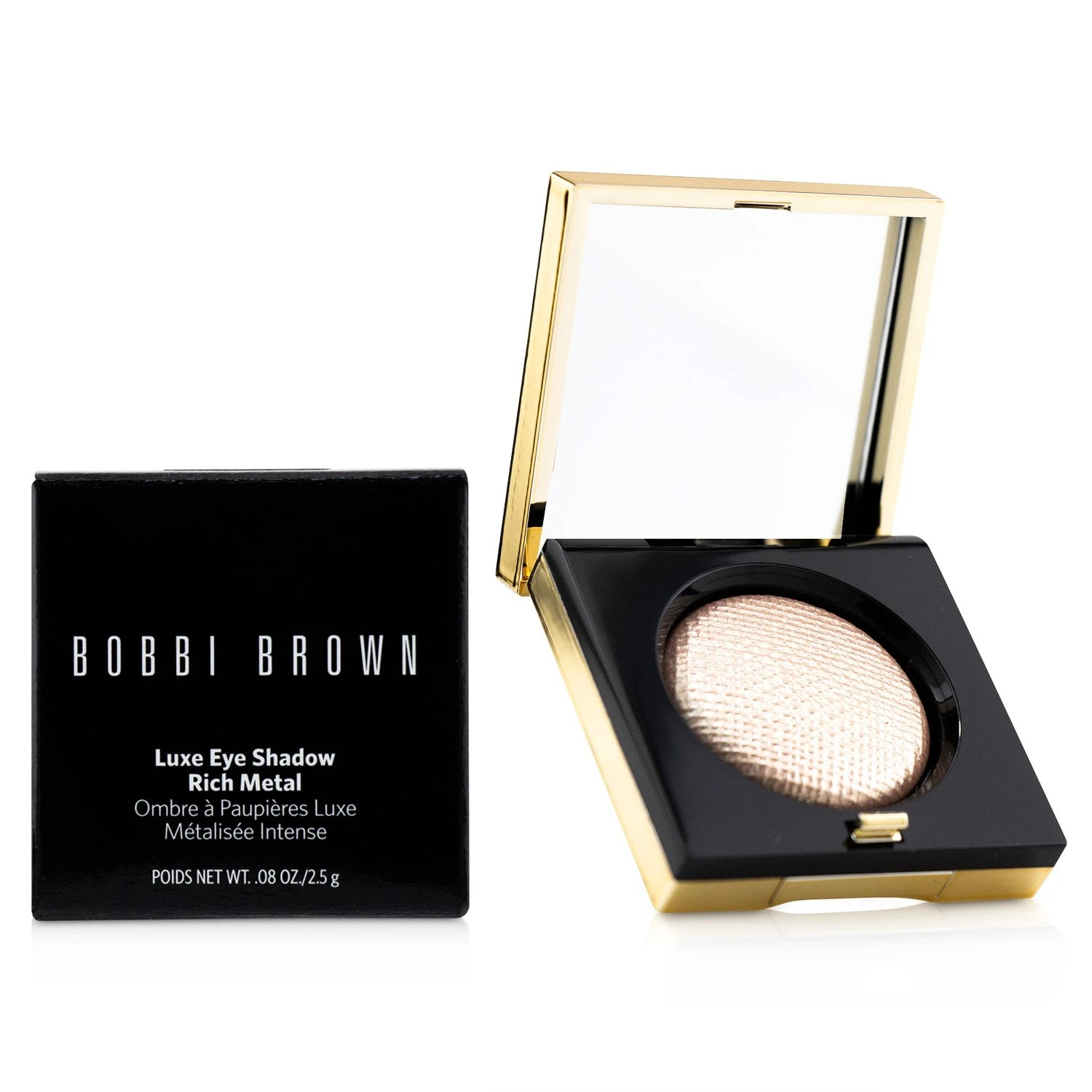 Bobbi Brown Luxe Eye Shadow - # Moonstone (Rich Sparkle) 2.5g/0.08oz 2 Bobbi Brown Luxe Eye Shadow - # Moonstone (Rich Sparkle) 2.5g/0.08oz - Image 2