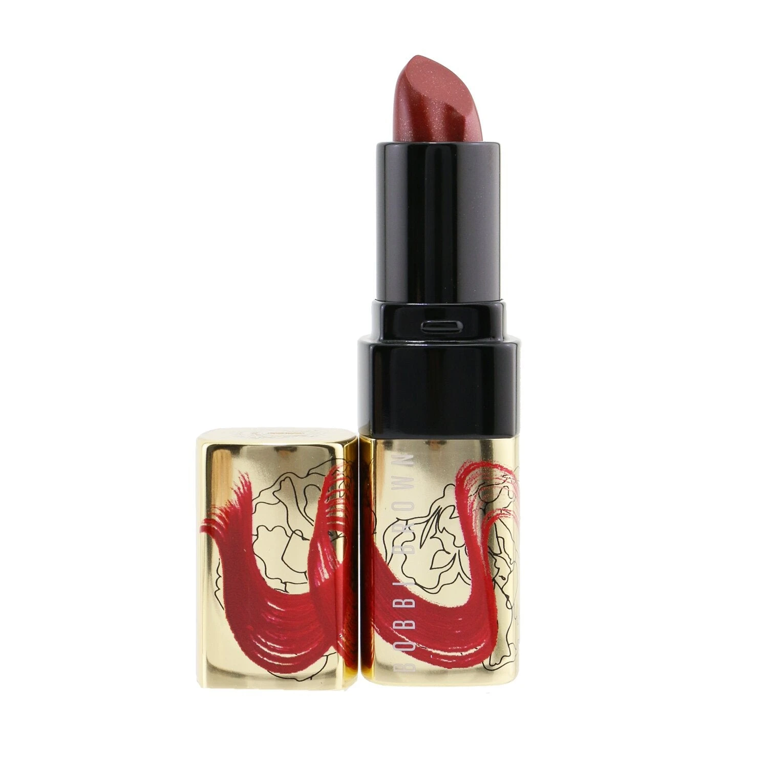 Bobbi Brown Luxe Metal Lipstick (Stroke Of Luck Collection) - # Red Fortune (A Warm Red) 3.5g/0.12oz 1 Bobbi Brown Luxe Metal Lipstick (Stroke Of Luck Collection) - # Red Fortune (A Warm Red) 3.5g/0.12oz