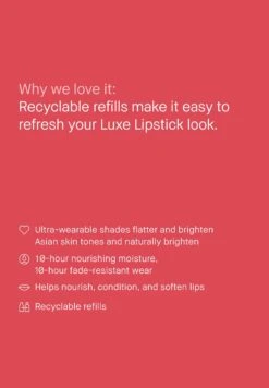 Bobbi Brown Luxe Lipstick Refill - Claret -Bobbi Brown original 143