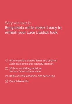 Bobbi Brown Luxe Lipstick Refill - Afternoon Tea -Bobbi Brown original 180