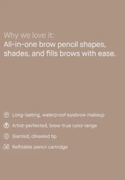 Bobbi Brown Long Wear Brow Pencil - Soft Black -Bobbi Brown original 418